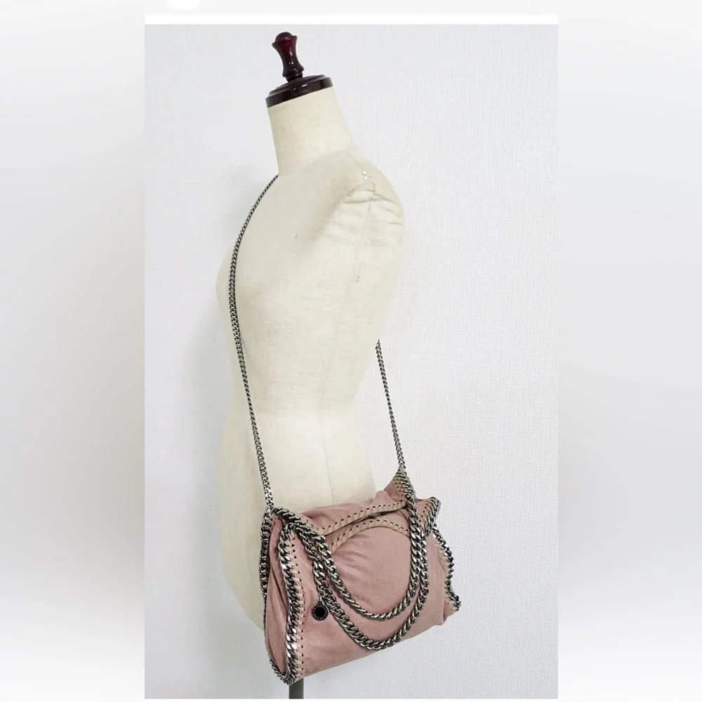 Stella McCartney Pink Chain Tote Bag - Picture 7 of 15